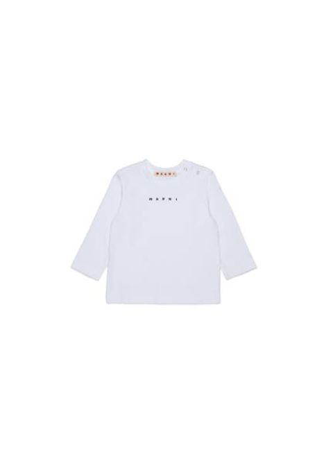 T-shirt con logo MARNI KIDS | M01529 M00RF0M100